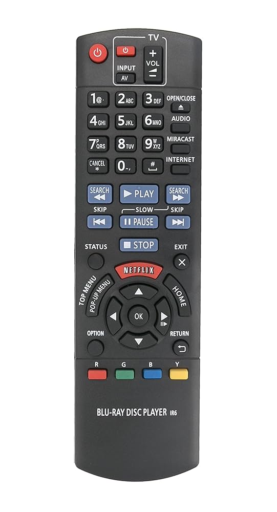 N2QAYB000874 交換用リモコン パナソニック ブルーレイDVDプレーヤー DMP-BDT330 DMP-BDT230 DMP-BDT225 DMPBDT330 DMPBDT230 DMPBDT225用 Amazon.com: New N2QAYB000874 Replace Remote fit for